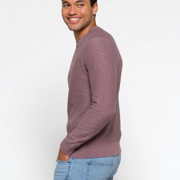 ALESBURY Riverside Crewneck Sweater Dark Pink XXL Stitch Fix Nwt - Picture 3 of 7